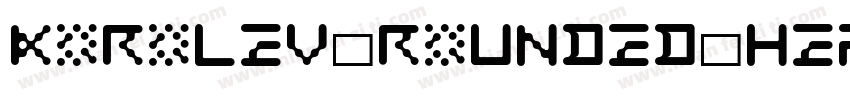 Korolev Rounded Heav字体转换